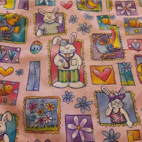 Easter scrub top‎ - Picture 2 of 6